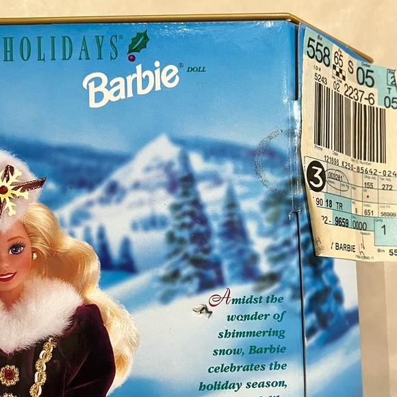 Happy Holidays 1996 Special Edition Mattel Barbie Doll 15646 - NRFB / NIB - Picture 3 of 5